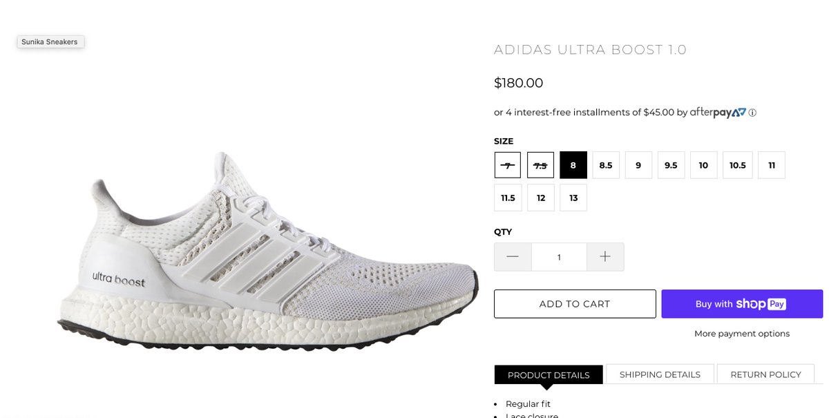 ultra boost restock