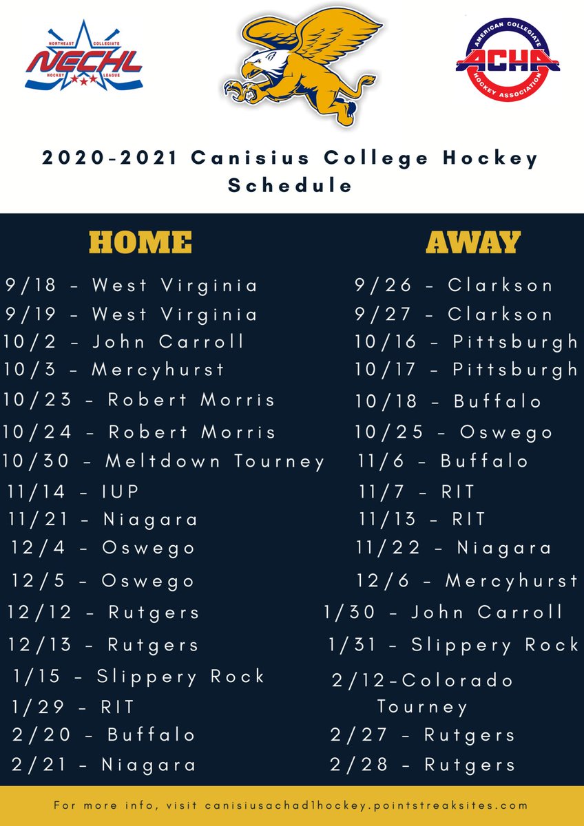 Canisius Hockey tweet media