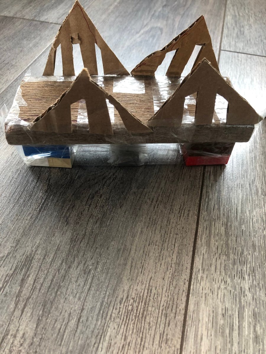 FleggHighOA's tweet photo. Today our Yr 6 Transition experience began with a video welcome from Principal Mrs William's and a @FleggScience Challenge from #30daysofFleggScience. Ashton smashed the 'Bridge Challenge' with an almighty tower of preserves supported. More videos and challenges to come each day https://t.co/EpaUijcIYo
