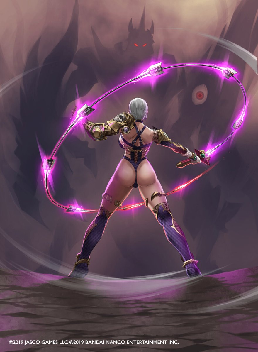Ivy artwork from the UFS SOULCALIBUR VI Booster Pack.