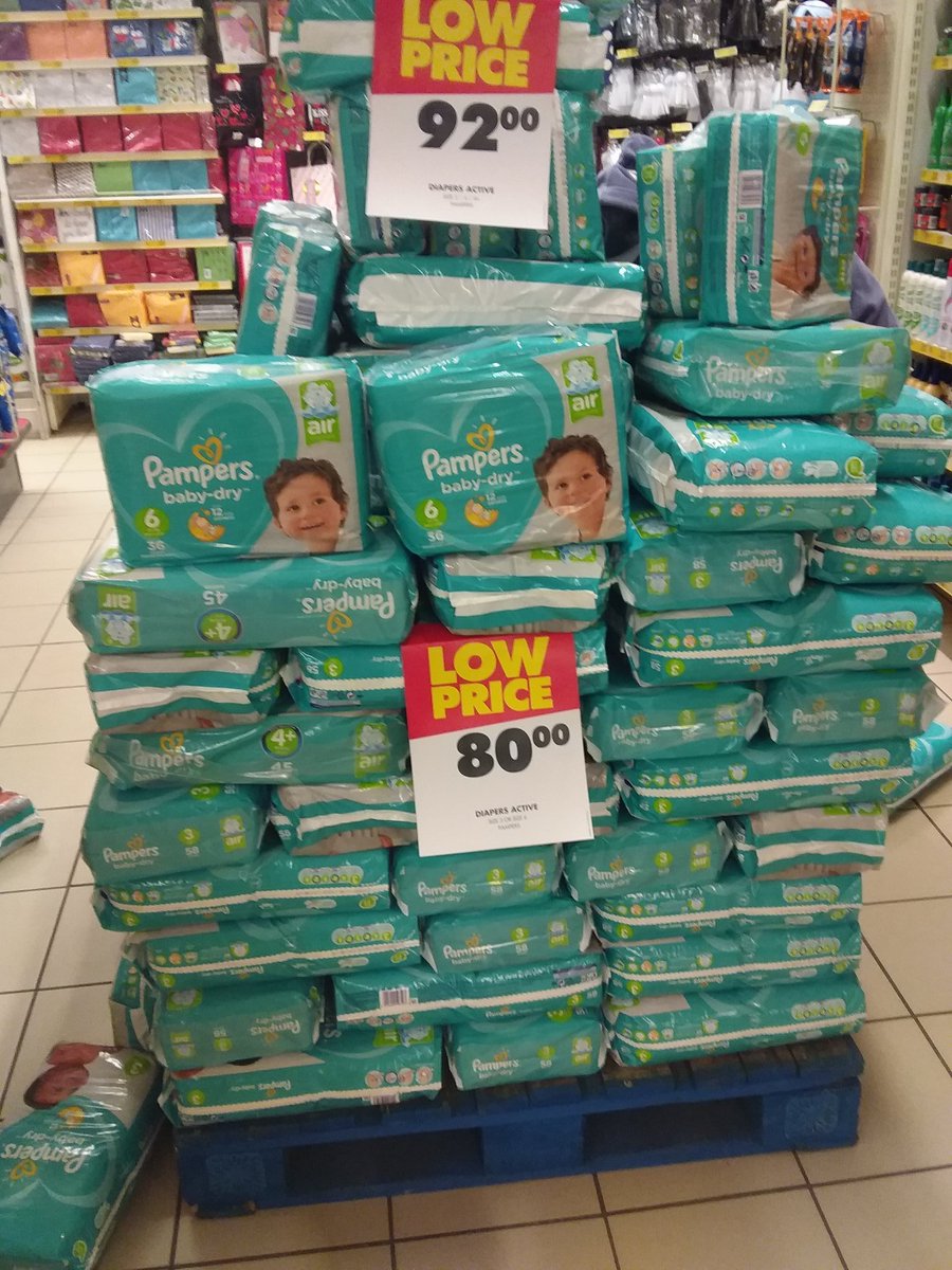 Mmathap01725718's tweet photo. #cyrilramaphosa
@Shoprite_SA  is having sale on nappies

Until sunday https://t.co/AkWvkuQ0MC