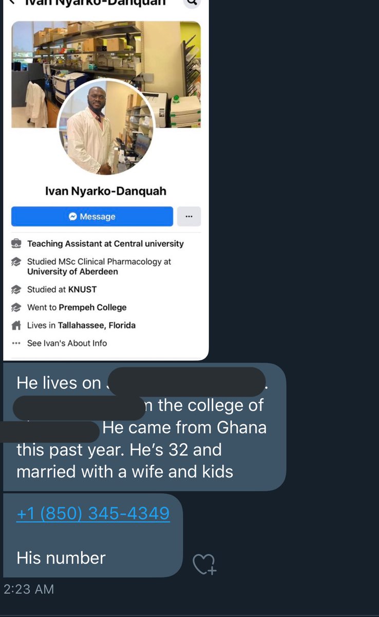 ThoughtsFromDev's tweet image. I’ve been asked to share this information from someone close to the situation. I’m not disclosing them or the person who sent them the messages. I’m not doing this for clout attention. I blocked out his address for the safety of his wife/kids. #JusticeForToyin #ripqueen