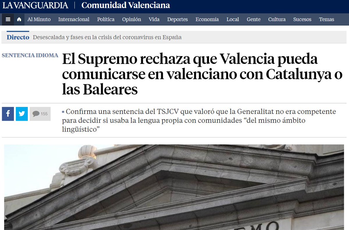 📌 Recorrerem una sentència que al nostre entendre menysprea la llengua i les competències pròpies.

En ple Segle XXI ens han de dir en quina llengua hem de parlar 3 governs entre nosaltres o deixar d'usar la nostra llengua de forma destacada i normal?

⬇️ Òbric fil ⬇️