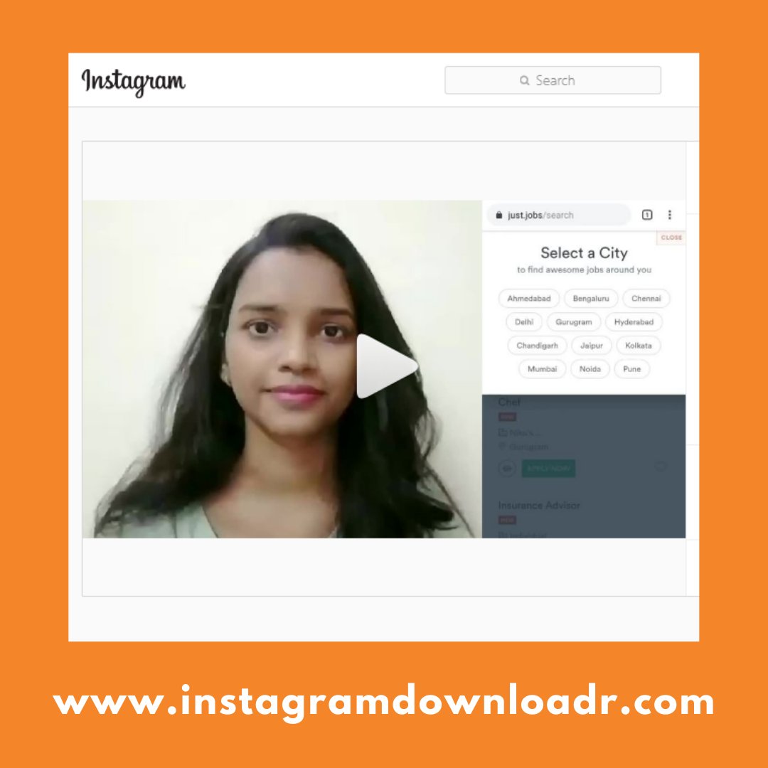 VideoDownloadr's tweet photo. Download Instagram videos for free:
https://t.co/em4qXI8hwp
.
#InstagramDownloader #InstagramVideoDownloader #VideoDownloader #InstagramVideo https://t.co/Yu7C1NfzHm