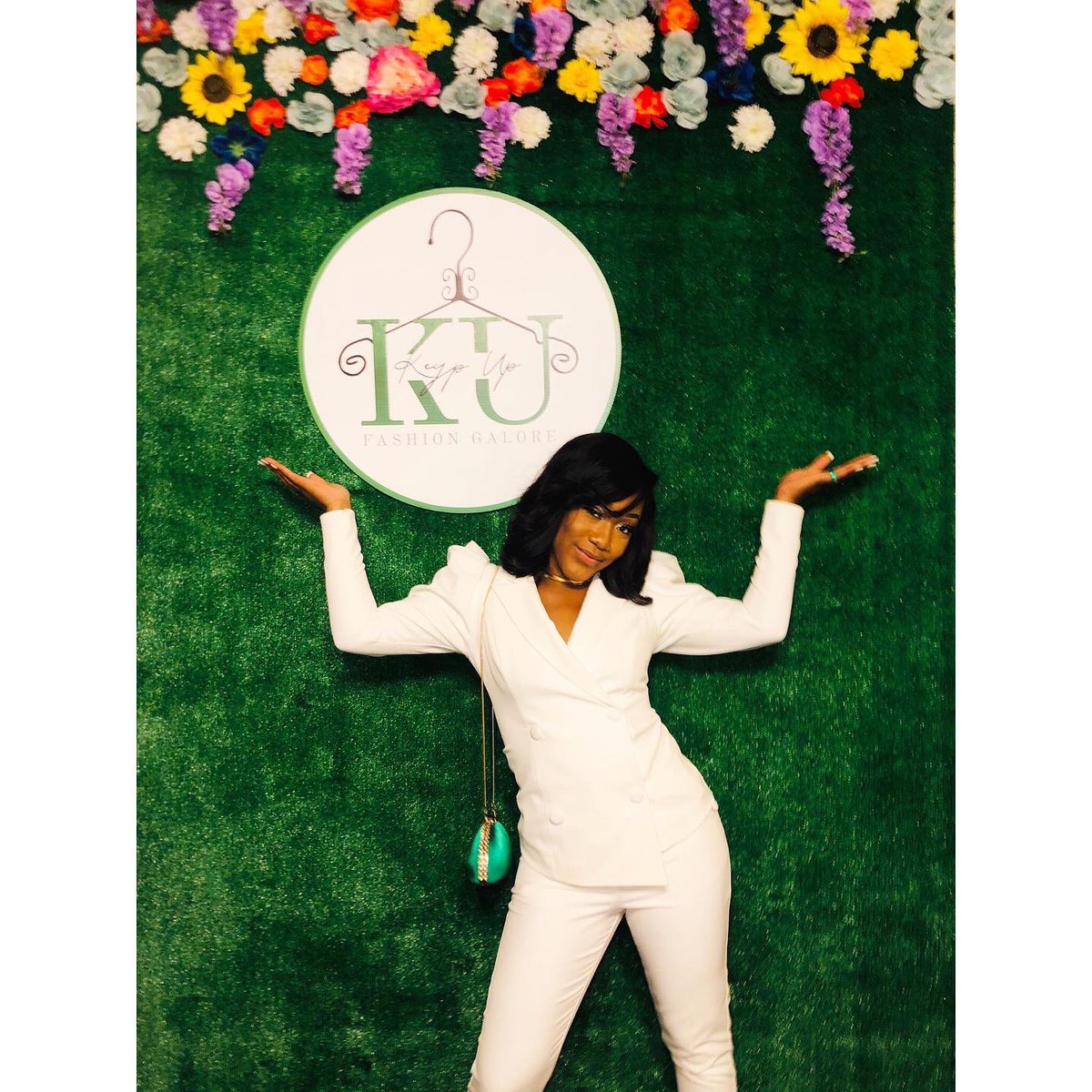 keyyforshort's tweet photo. ‘Launch and Look’ was indeed a success. I’m super excited and I appreciate everyone for making my vision come to life. It’s only up from here family! 💚✨ #KeyPUp #KeyPUpFashionGalore https://t.co/cIdnbkVAwK