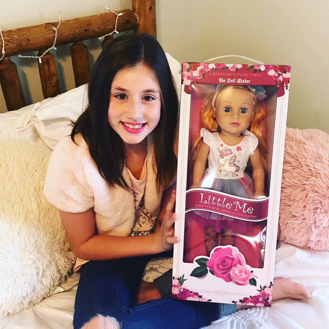Unicorn Wishes...🦄💜

Comes in a beautiful gift box! 

$40 

SHOP NOW: thedollmakerdolls.com/products/littl…