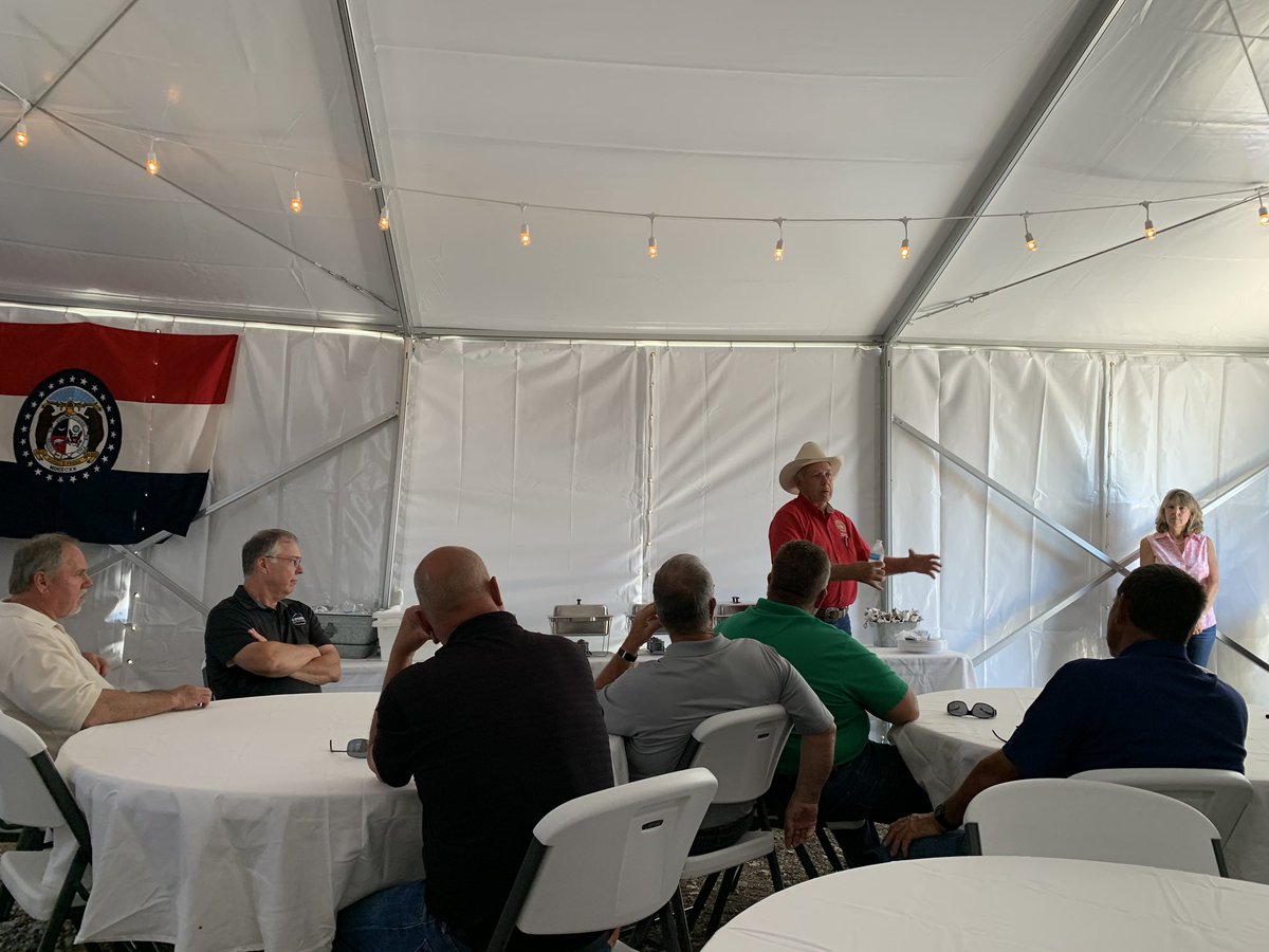 It is great to see a large group of people here today talking about Missouri agriculture and increasing meat production in the state. This is good for producers and consumers.