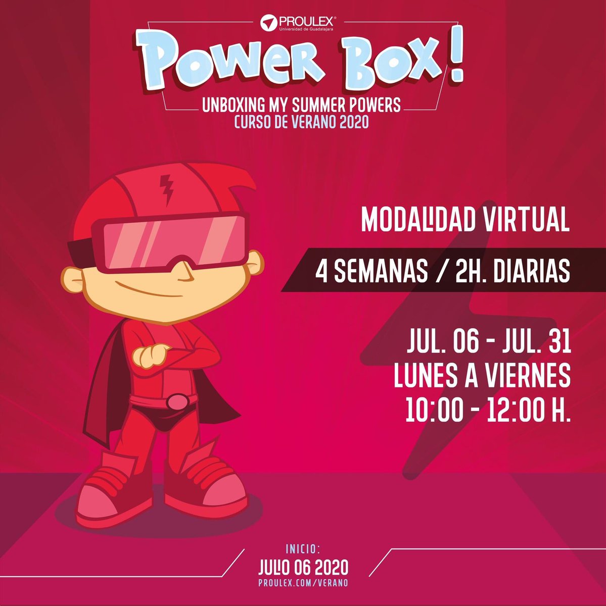 Proulex_Sur's tweet photo. Dónde estarán en contacto con varias lenguas extranjeras a través de actividades lúdicas, artísticas y físicas que harán que la pantalla cobre vida. 💻

Mayores informes por inbox o en tu sede 

TENEMOS PROMOCIONES PARA TI! 

#VeranoProulex #CursodeVerano #Proulex #Jalisco https://t.co/9sH5T458WK