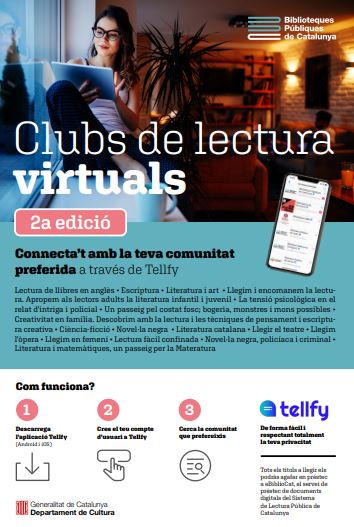 Més de 1.000 lectors s’inscriuen en els #clubsdelectura virtuals gestionats amb l’aplicació de missatgeria instantània per a dispositius mòbils <a href="/Tellfy_es/">Tellfy</a> S’han creat 8 grans comunitats, 35 grups diferents amb un total de 1.000 usuaris
➡️bit.ly/3d2eA3G 
#bibliotequescat