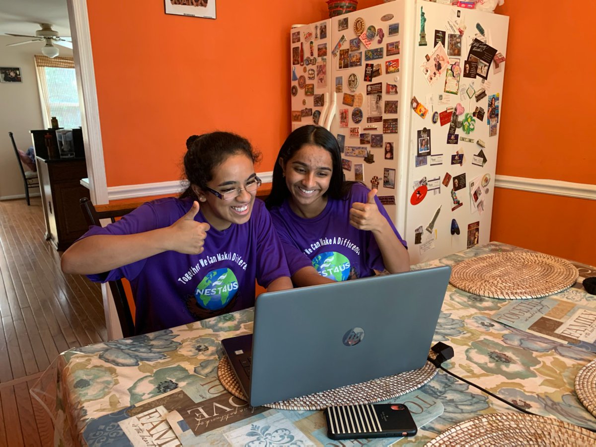 joinnest4's tweet photo. It was amazing presenting about our work at the Intrepid Youth Summit! Thanks @IntrepidMuseum for this wonderful opportunity! #NEST4US #NonProfit #YouthSummit #STEM #Volunteerism #Speakers #VirtualKindness #SpreadingPositivity #CommunityInvolvement #InspireMore #SocialAdvocacy https://t.co/kKyMR5lcIO