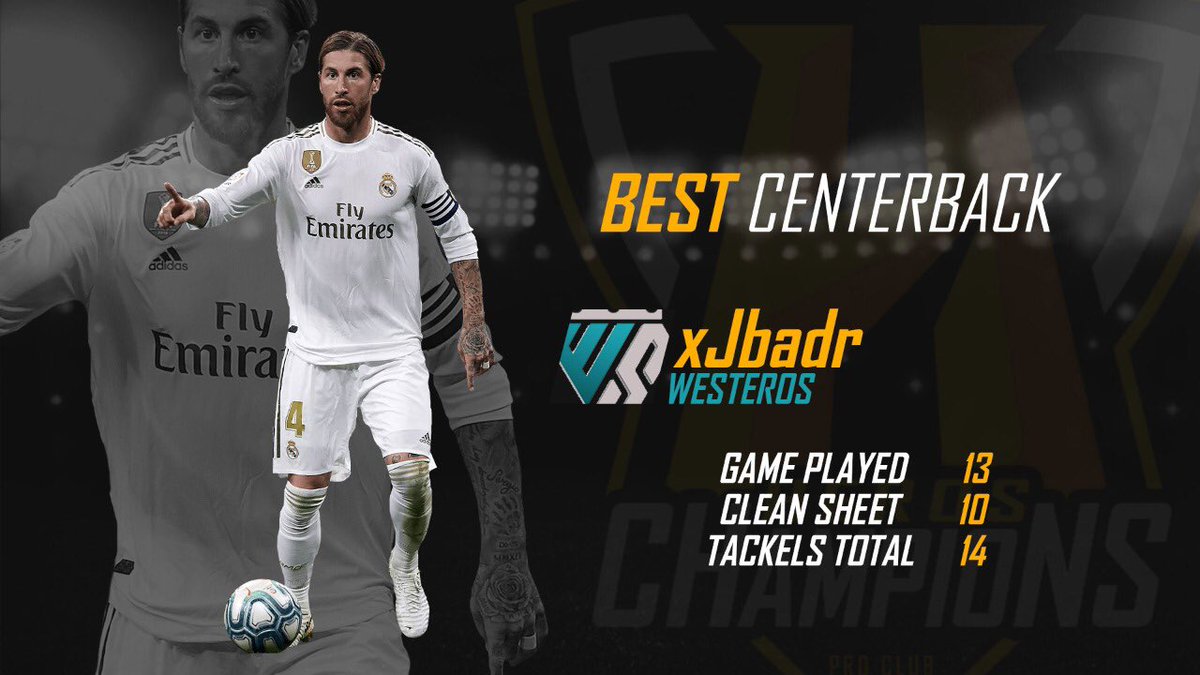 افضل قلب دفاع في البطولة الف مبروك يابطل 🏅👏🏻🦁 . 

🧤 : <a href="/Badrnhoooo/">xJBadr</a> 
🏠 : <a href="/WesteroSA_Club/">Westeros SA</a> 

#بروكلوب |#برو_كلوب|#HerosChampions .