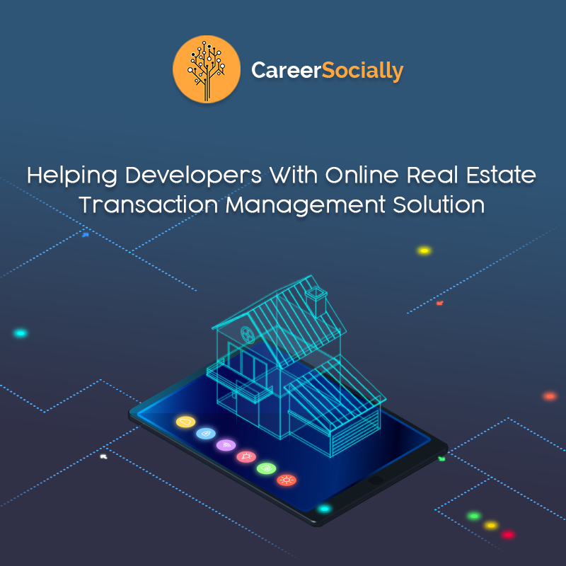 CareerSocially's tweet photo. To revolutionize the #sales process and counter the #Covid_19impact #CareerSocially has designed an #onlinerealestate #transaction #management solution that enables your #realestatebusiness to transact digitally. 
 Contact us by visiting the link below:
https://t.co/xXIxAMgo3C https://t.co/LTXUFHd21L