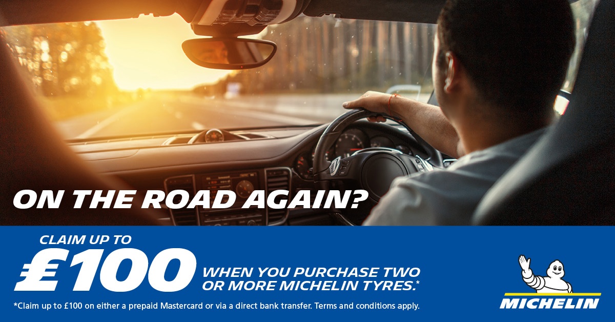 ListersGroup's tweet image. Claim up to £100 when you purchase 2 or more Michelin tyres from any Listers showroom. Contact us to find out more or book an appointment… listers.co.uk/offers/2020/06…