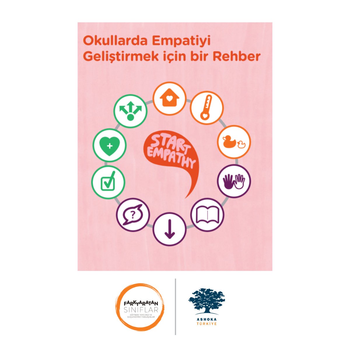 Öğrenme ortamlarında empatiyi hayata geçirmek ve desteklemek amacıyla hazırlanmış, birbirinden farklı uygulamalar içeren empati rehberi için 👉 farkyaratansiniflar.org/pdf/Empati-ici…

#farkyaratanbeceriler #farkyaratansınıflar