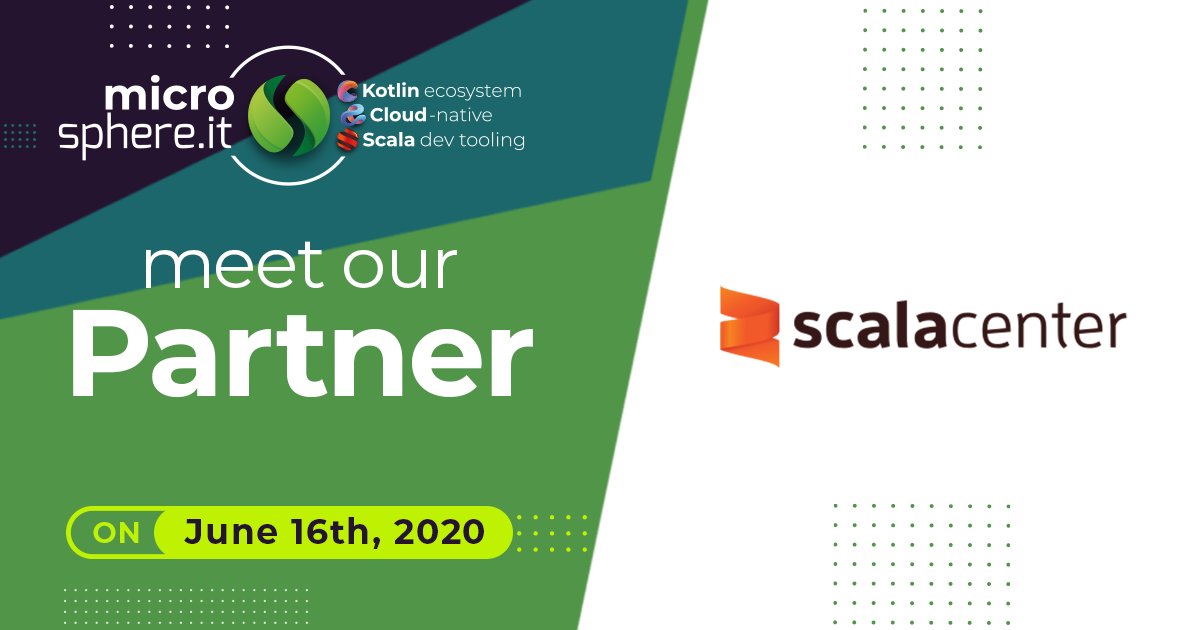 We are very proud and happy to be supported by <a href="/scala_lang/">Scala</a> #ScalaCenter, a truly great initiative contributing to the growth of outstanding and innovative open source #Scala projects 👏 

Join us tomorrow ➡ hopin.to/events/micro-s…