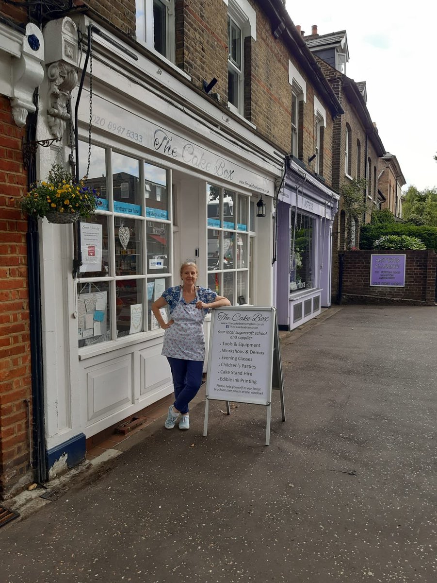 If I’d have known you was coming I’d have baked a cake, baked a cake, well now you can as the Cakebox Station Road Hampton is back open for all your decorating supplies, &amp; celebration cakes to order. Good to see you back Jo 🎂🧁🍰