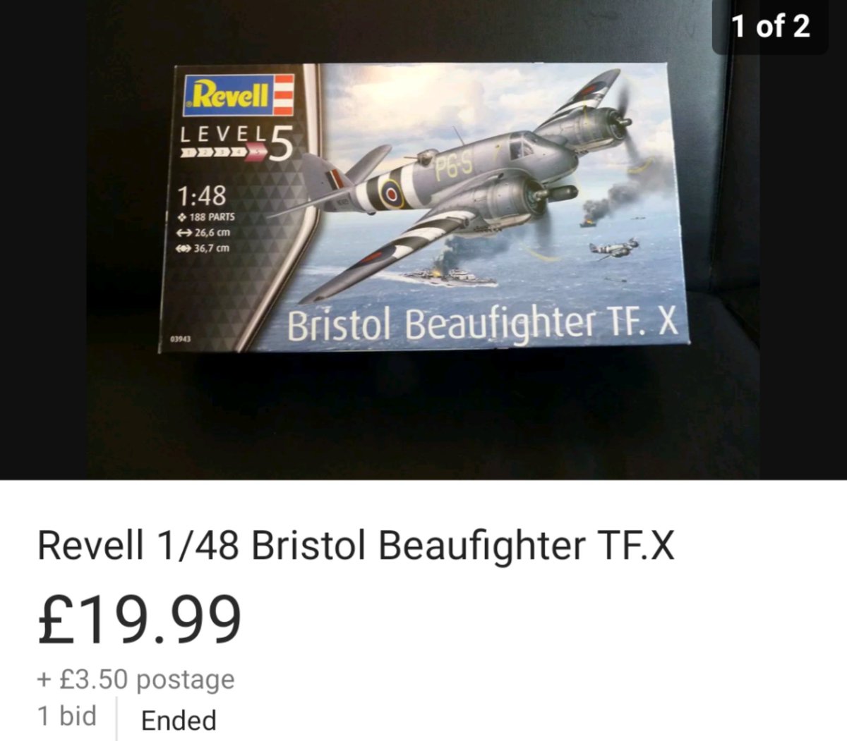 slowmademodels's tweet photo. Begining to see why people call it #Evilbay. I'm a sucker for buying stuff on it for a good price! BNIB #Revell #Beaufighter https://t.co/Q8pVWSrLjv