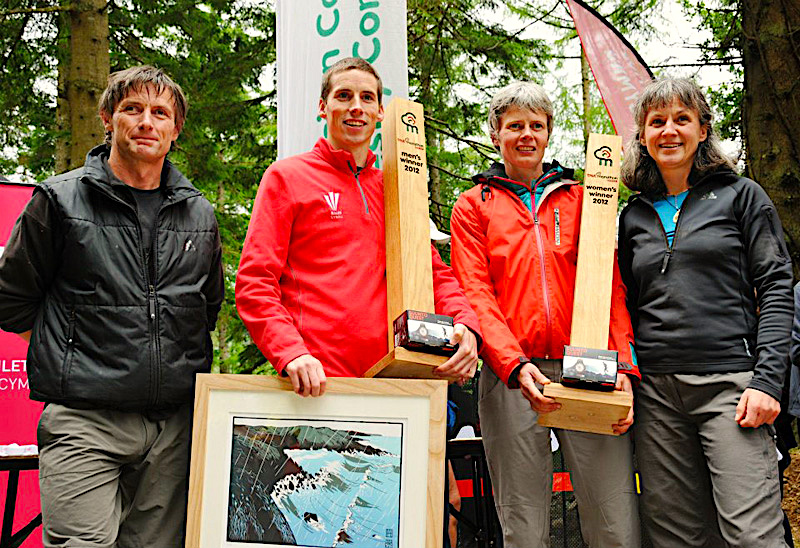 So, this week would have been #raceweek for the 2020 #SalomonTrailMarathonWales Flag of Wales So this week we'll be posting some of our most memorable images from the last 8 editions. To start with the very first race in 2012, and race winners Andy Davies and Angela Mudge