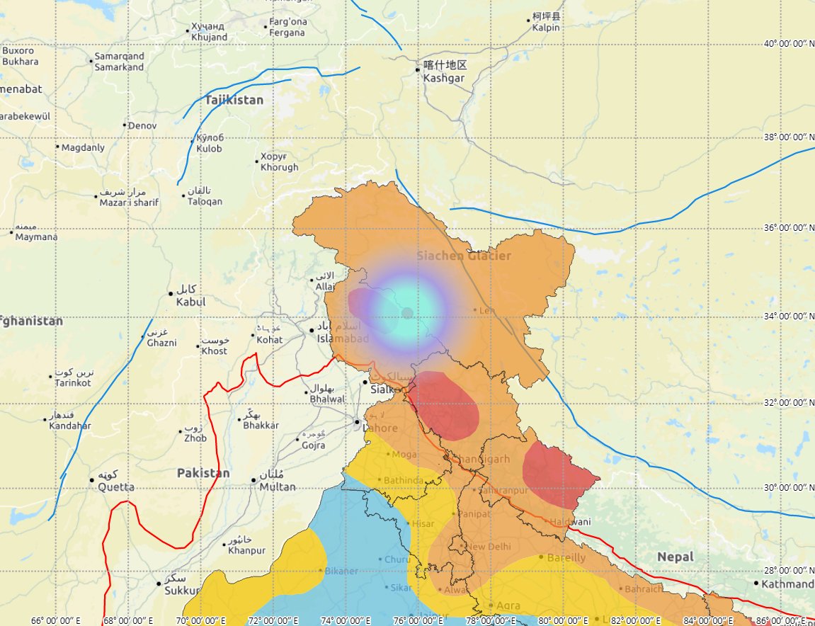 IMD_Earthquake's tweet photo. Earthquake of Magnitude:3.6, Occurred on 15-06-2020, 22:07:39 IST, Lat: 34.1 N &amp; Long: 75.7 E, Depth: 10 Km ,Location: 36km ENE of Pahalgam, Jammu and Kashmir, India for more information http://192.168.5.30/MIS/riseq/Interactive/index/M3ptTmk2NFpZRE8vay9BdlhHRDNYQT09/Reviewed https://t.co/xyMCwQzwBl