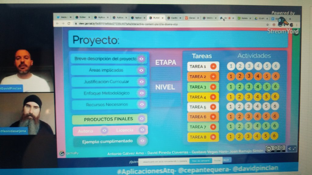 macamua's tweet photo. Mil gracias por vuestra generosidad. Tenía curiosidad por @genially_es y @DavidPinclan lo ha hecho tan sencillo que me ha enamorado de la aplicación, junto a @gvegash con sus ejemplos tan prácticos. La usaré seguro. Gracias de nuevo 😉 #AplicacionesAtq @leonidasarjona @CarmenLo35 https://t.co/rMHrFrv3yr