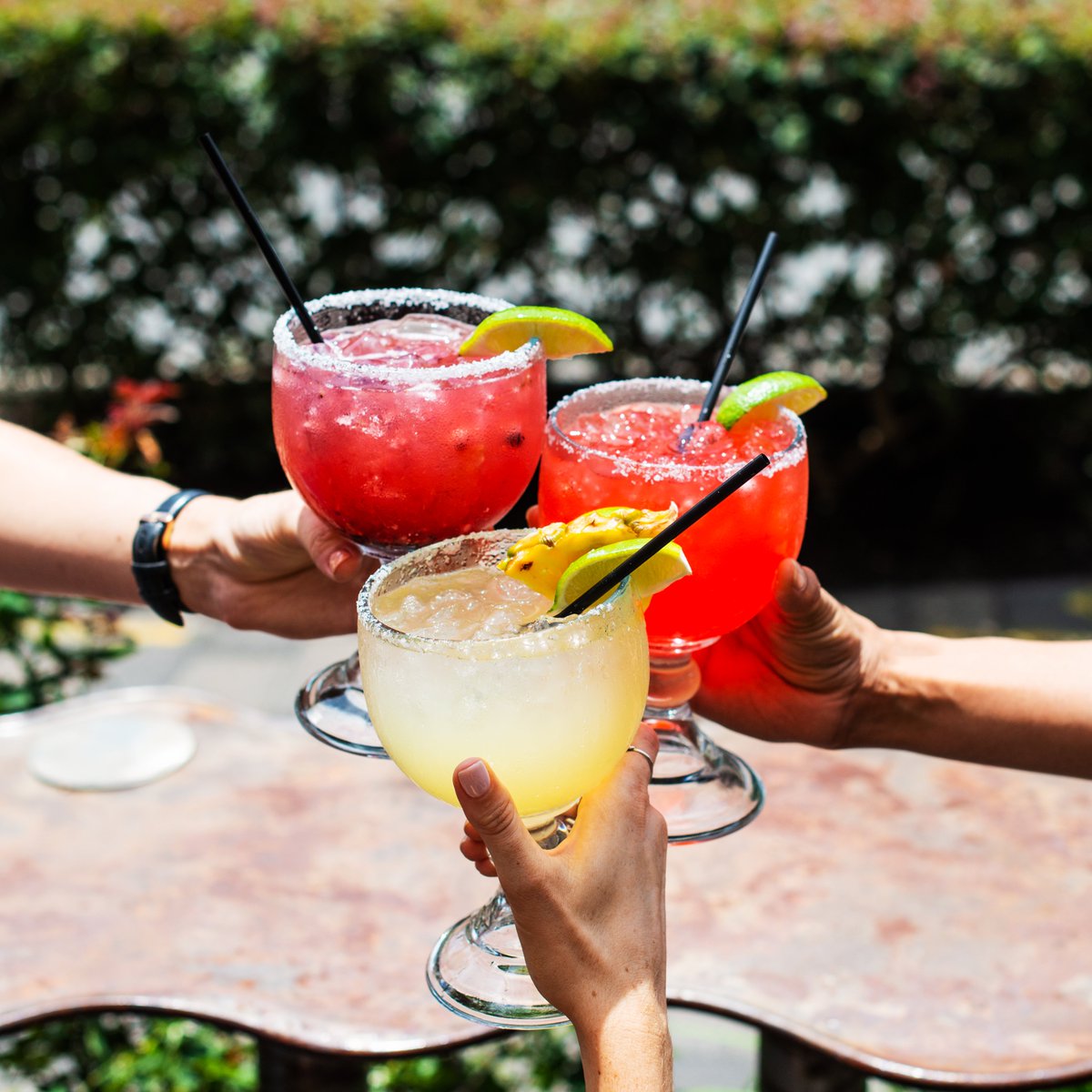 Log off, shut the laptop, and escape to Cyclone Anaya’s for a boozy jumbo margarita! 🍹 We are OPEN!