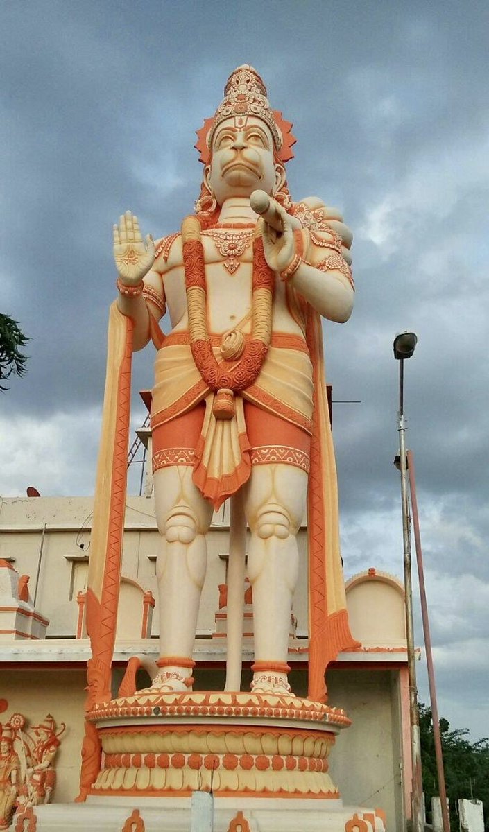 avadhutaashram's tweet photo. 54 feet Sree Abhaya Veera Anjaneya #Hanuman #statue at
#avadhutaashram #ganagapur #Kalaburagi #Karnataka #india
#hanumanji #sanatandharma #jaisriram #jaihanuman #bajarangbali #lordrama #hanumanjayanti #vishnu #Ramayana #hanumanchalisa #hanumanstatue #sriram #shiva #Hinduism https://t.co/YZRjlbVa19