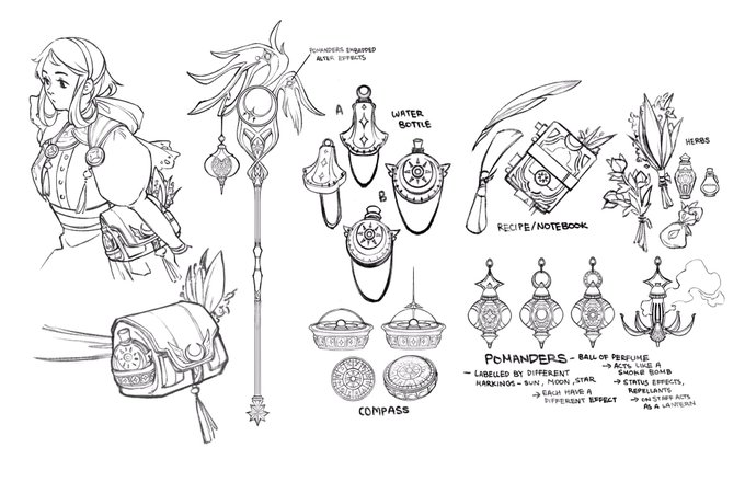 More Ersi things!! And designing her unnamed cat friend >:3 