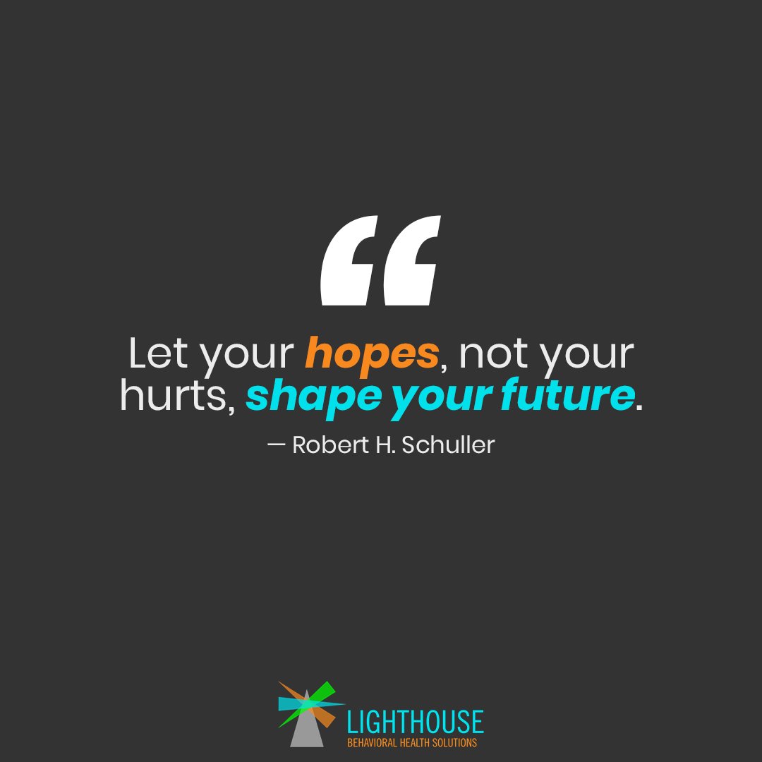 A life built on hope is much preferable.