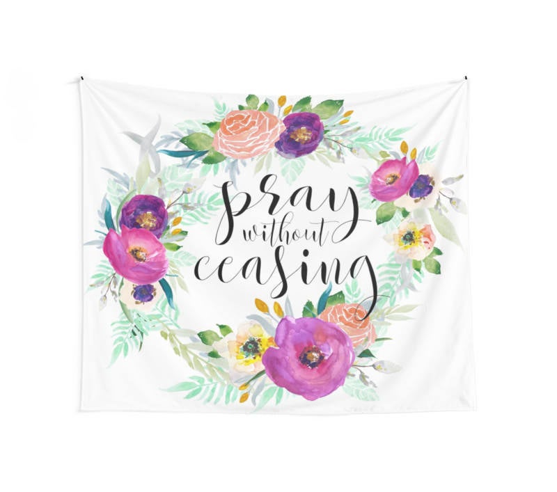 NimbleMuse's tweet photo. Thanks for the kind words! ★★★★★ "Love it." Veronica T. https://t.co/l3lfxWuKQ7 #etsy #housewarming #christmas #entryway #prayerwalltapestry #praywithoutceasing #walldecor #christian #wallhanging #prayertapestry https://t.co/56BO8NKaoC