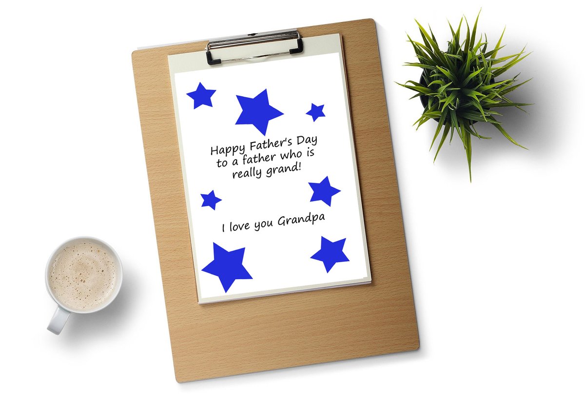 ClickableP's tweet image. NEW ITEM ALERT! 🚨

A perfect Father&apos;s Day card for your grandpa! Available in 5 different colors! 💌
REMINDER- Father&apos;s Day is 6 days away! 

Shop this card: etsy.com/listing/824808…

Shop more Father&apos;s Day card here: etsy.com/shop/Clickable…