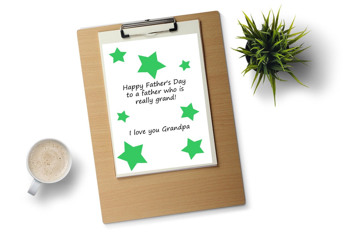 ClickableP's tweet image. NEW ITEM ALERT! 🚨

A perfect Father&apos;s Day card for your grandpa! Available in 5 different colors! 💌
REMINDER- Father&apos;s Day is 6 days away! 

Shop this card: etsy.com/listing/824808…

Shop more Father&apos;s Day card here: etsy.com/shop/Clickable…