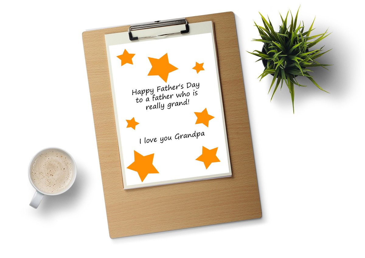 ClickableP's tweet image. NEW ITEM ALERT! 🚨

A perfect Father&apos;s Day card for your grandpa! Available in 5 different colors! 💌
REMINDER- Father&apos;s Day is 6 days away! 

Shop this card: etsy.com/listing/824808…

Shop more Father&apos;s Day card here: etsy.com/shop/Clickable…