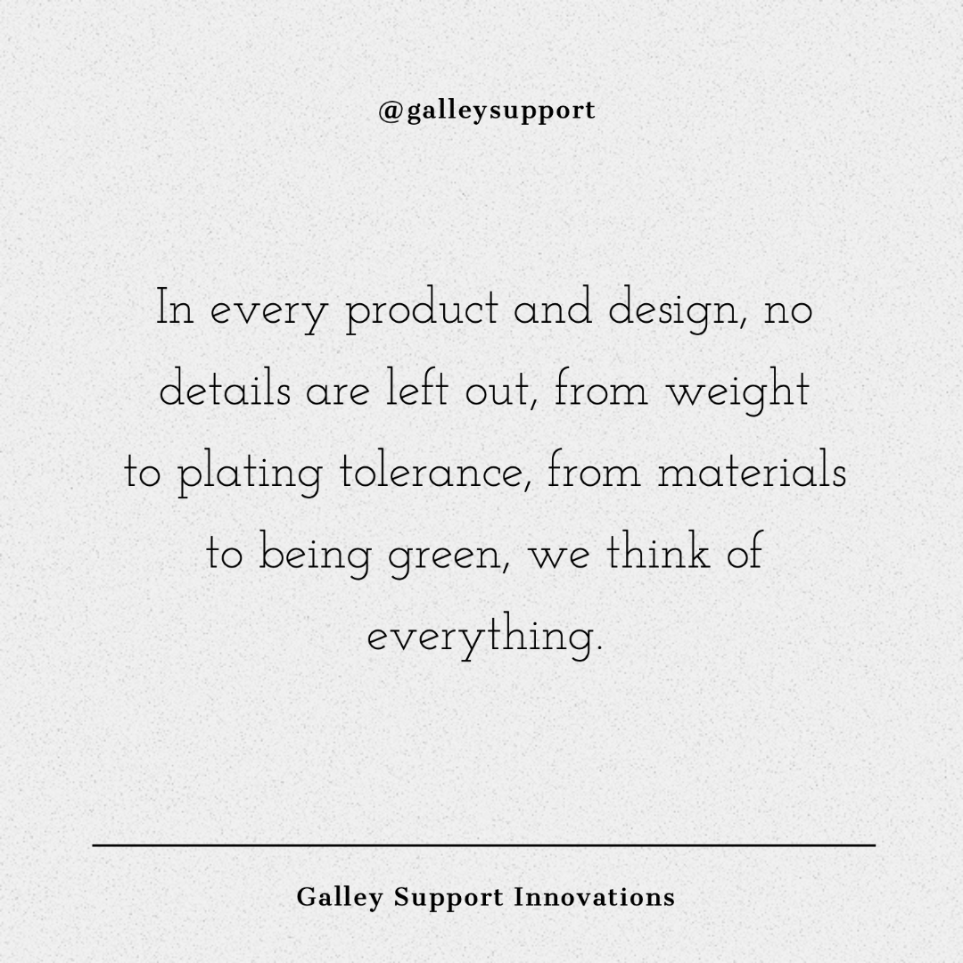 Our product line has a long and rich history dating back over 60 years. It was originally designed to accommodate the growing need for aviation galley support equipment.