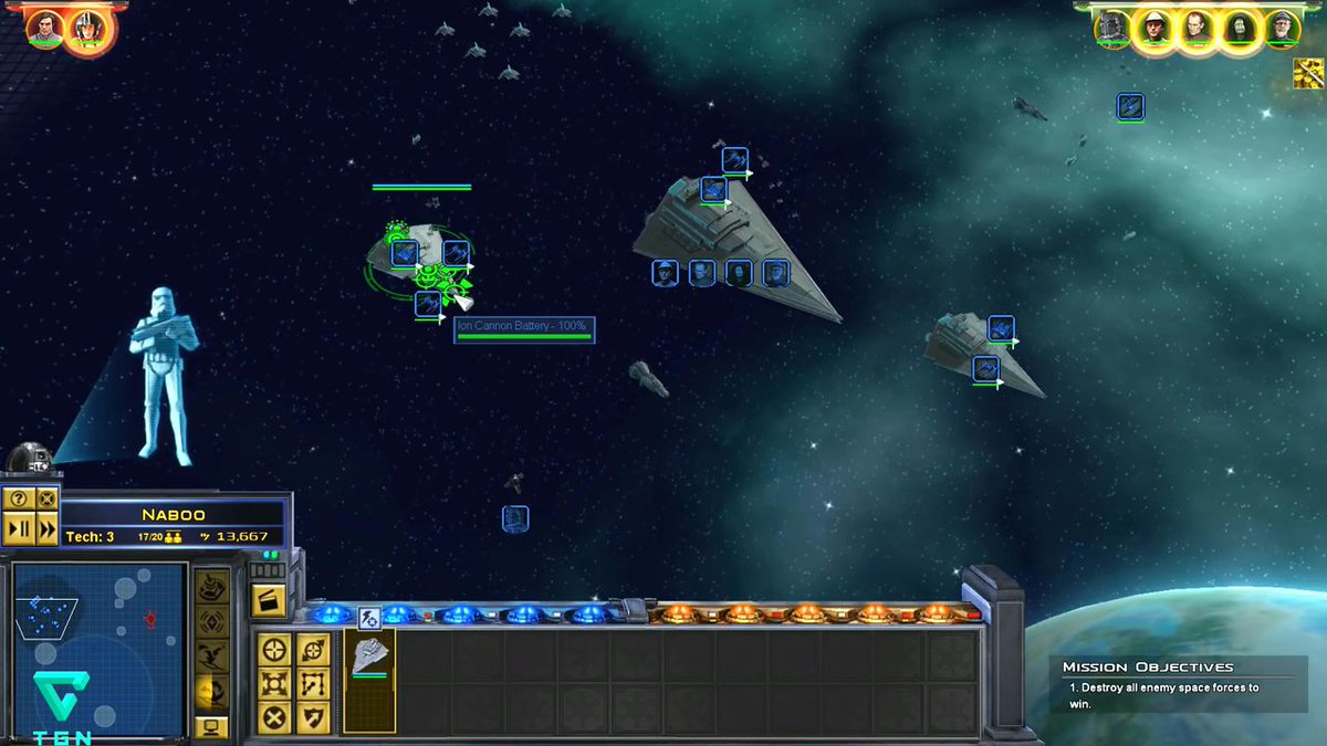 2006Star Wars: Empire at War (PC) by  @petroglyphgames /LucasArts. A very nice RTS. Still play it.
