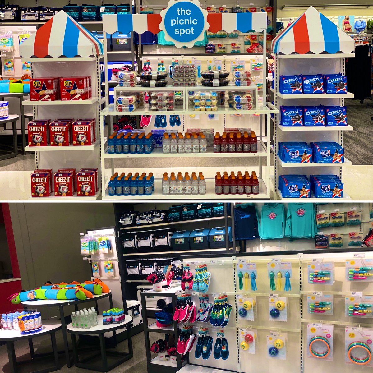 Going on a picnic? The beach? Need a little red, white and blue? Well at T1101 WE GOT YOU! VM Jordan strikes again! <a href="/jlwhite06/">Jimmie white</a> <a href="/RobertGuelbert/">Robert</a> @ejpereira92 @EndiafromTarget <a href="/BougieViolist/">MoneyMONETTTT</a> <a href="/heit_tim/">Tim Heit</a>