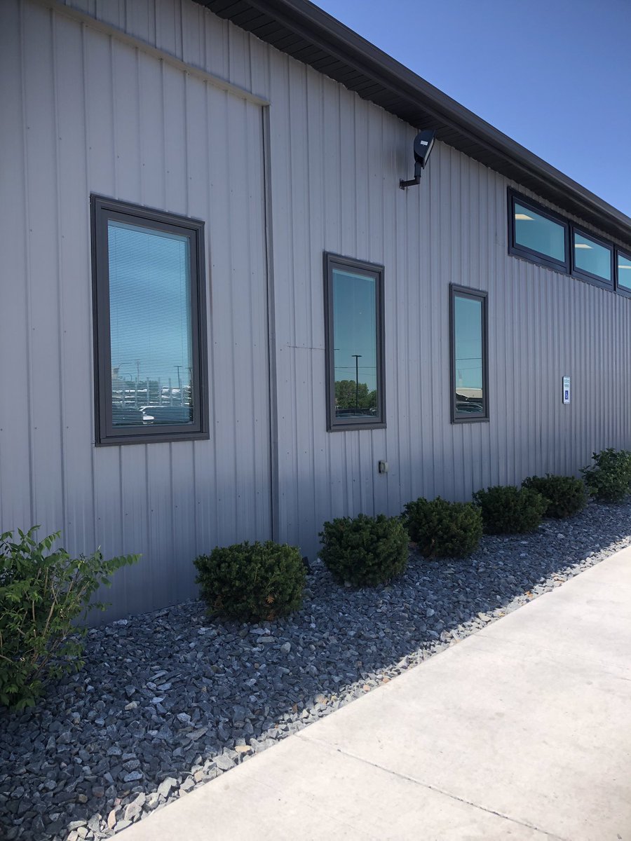 IamDTP's tweet photo. Exterior job for @schillingscom https://t.co/7htv1euPn8