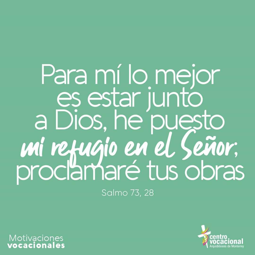 centrovocmty's tweet photo. "He puesto mi refugio en el Señor"
#CVMty 🙏❤🙌 https://t.co/g1JZyhX5R5