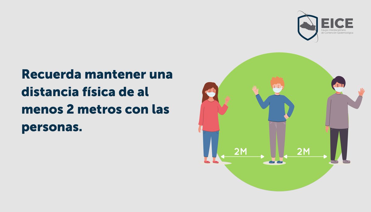EICEES's tweet photo. Estamos a pocas horas de que inicie la reapertura de la economía y nosotros te recordamos la importancia de seguir cuidándote al salir de casa.

Si ya regresas al trabajo, no te olvides de mantener la distancia física con tus compañeros.

Cuidémonos entre todos. https://t.co/MG2t1D9UeE
