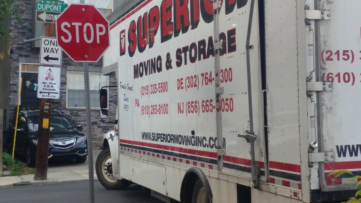 AyeTripleE's tweet photo. .@philly311 Can we PLEASE get signage on Dupont saying local trucks only? https://t.co/1RFET4e5d6