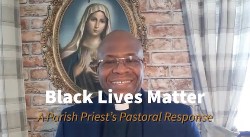 SacredHeart_RE's tweet photo. Our school priest Fr Victor gives his response to the #blacklivesmatter movement. https://t.co/3WOyxmI0UW @RC_Southwark @SacredHeartSE5 https://t.co/SqNcAA4Ghs