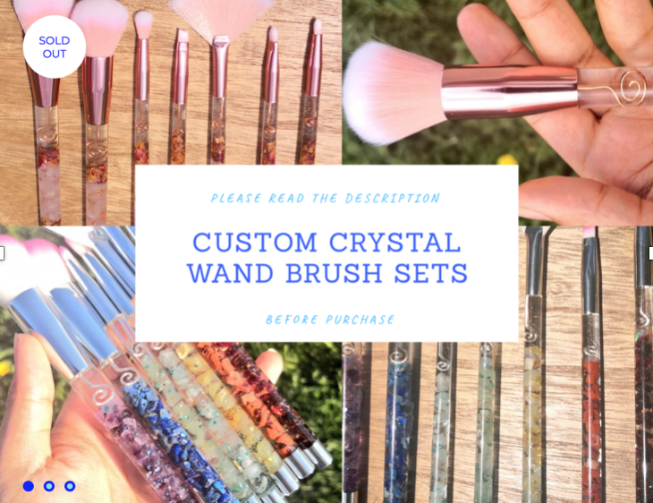 Instagram  @cyanickoi – custom made accessories including jewelry, make up brushes and manicure accessories