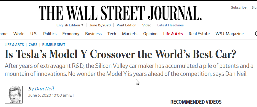 This idiot is trying some market research. Bitten by the  $TSLA vs  $TSLAQ bug I observe new data about consumer interest in the Model Y compared to other Teslas. Musk states the Y will outsell S3X, bears believe in brand fatigue and the Y being less attractive to consumers. 1/