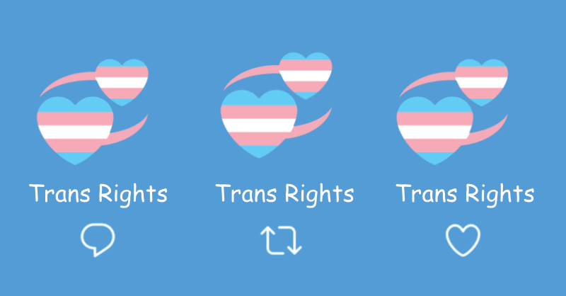 HIT_zine's tweet photo. Oh gee I wonder what's gonna win this not at all rigged meme?? Could it be...trans rights??? https://t.co/715n0Q5KJH