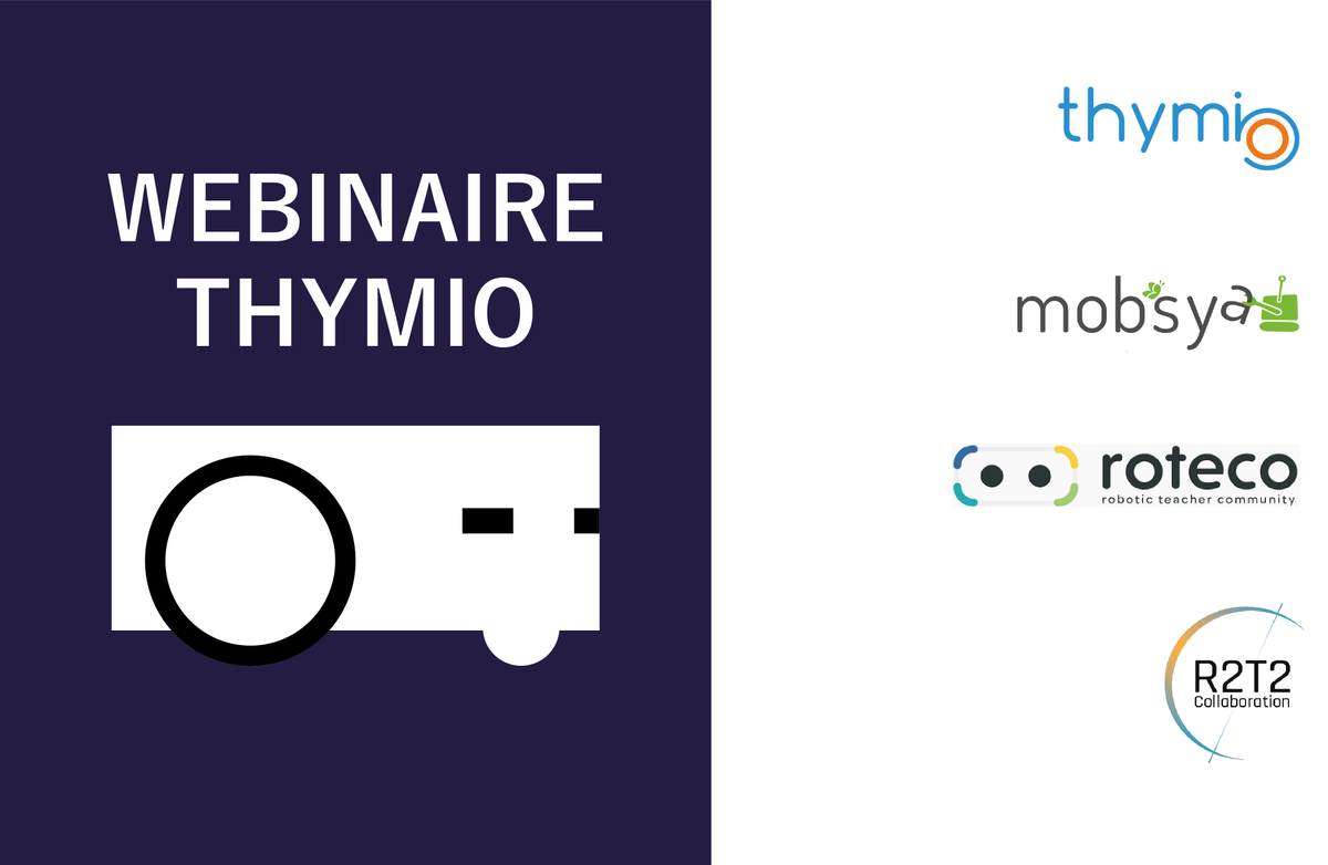 RotecoT's tweet image. Le 17 juin de 15h à 15h45 (UTC+2), plus de 60 enseignants inscrits au 1er webinaire gratuit Thymio organisé par @R2t2C , @Mobsya et nous! 
Dernières inscriptions possibles: docs.google.com/forms/d/1mQwi-……
@fri_tic  @tecfa @educach_fr @CH_universities @PHBern_ch 
 @reseau_canope