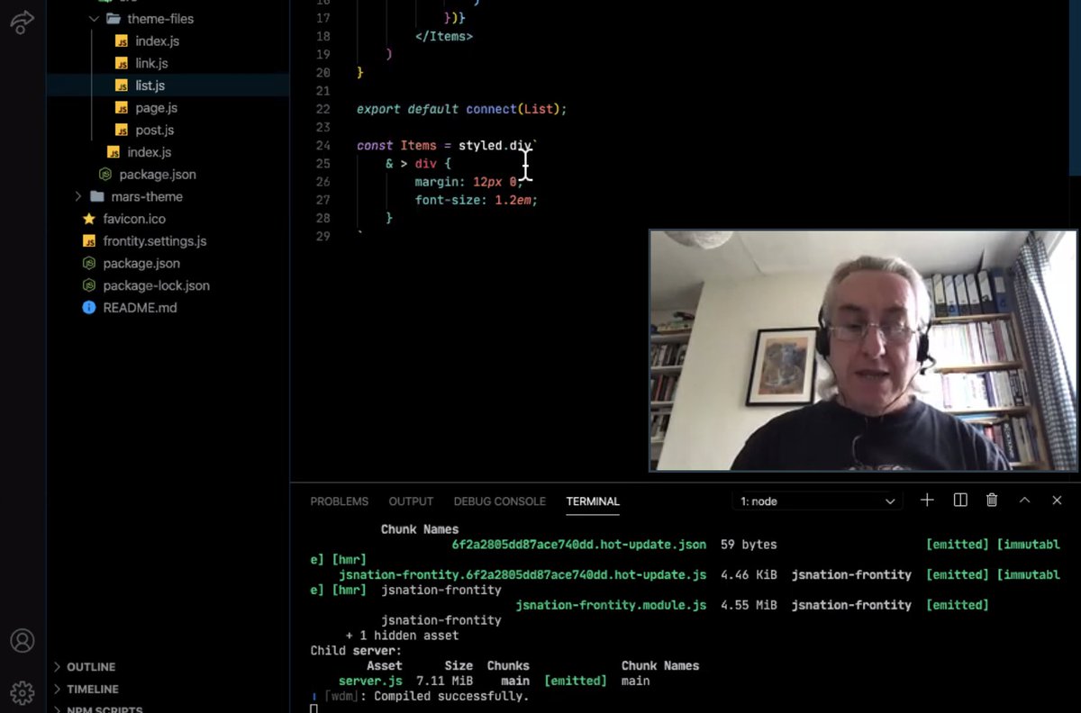 403pagedotcom's tweet image. Excellent 3 hour workshop on building a #frontity website from scratch. Great job @frontity @michaelburridge @thejsnation!!! Really good stuff. #headless #headlesswordpress  #wordpress #reactjs #NodeJS