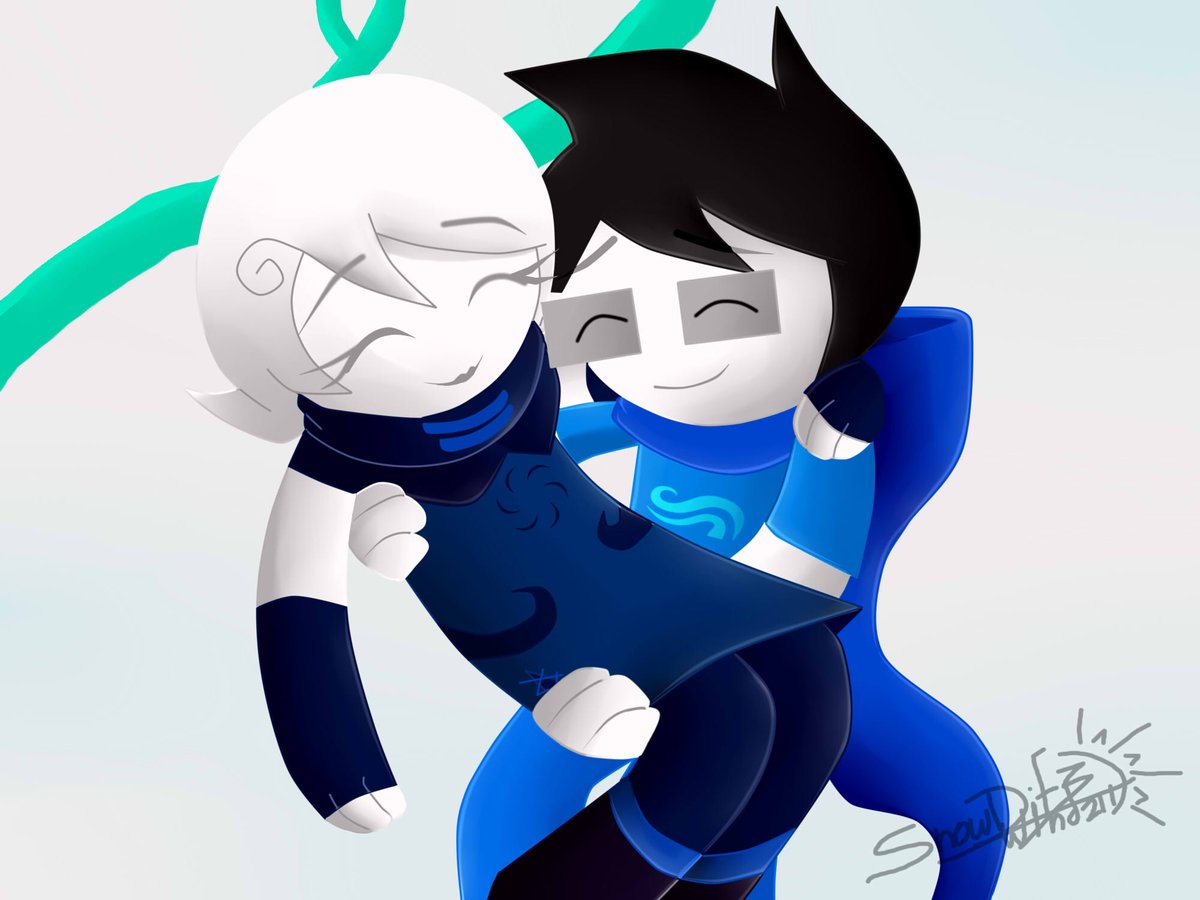 SnowDife's tweet photo. #Homestuck #homestuckfanart #johnegbert #roxylalonde #johnroxy #digitalart https://t.co/ITr4swnHOq