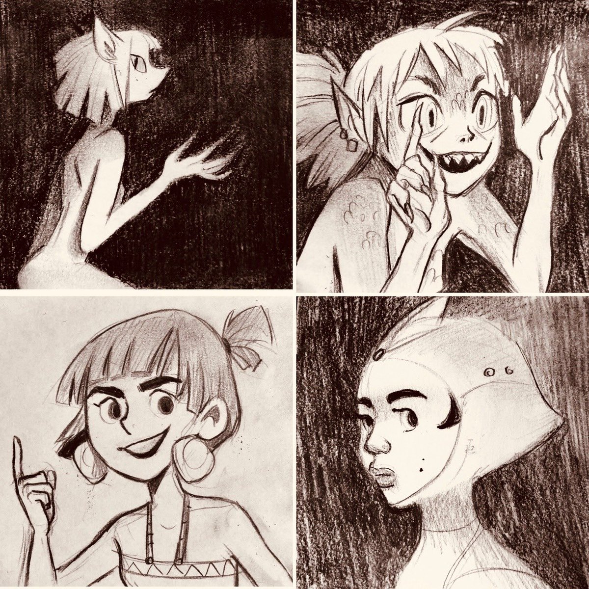 Post it doodles from 2018? 