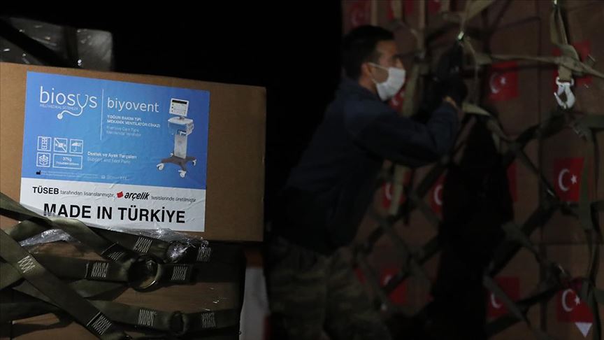 anadoluajansi's tweet photo. Çad Sağlık Bakanı: Elimizde sadece Türkiye'den gönderilen 25 solunum cihazı var https://t.co/rYhlAR0GRl https://t.co/Ml1EZ33WcS