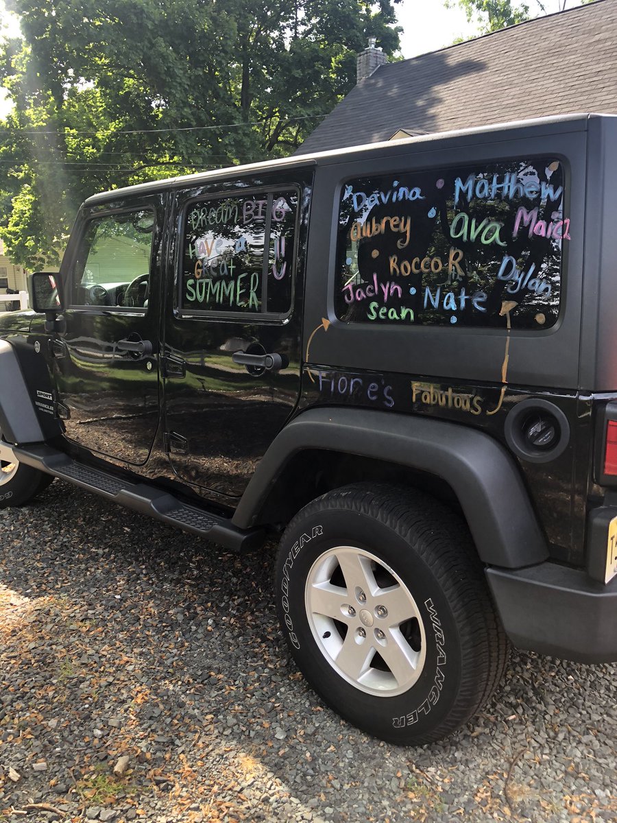 JJCMrsFiore's tweet photo. Ready to surprise some future 4th graders tomorrow! #IHopeThisWashesOff 😂 @CatenaColts #jjcsfly1920 #fts4rkids https://t.co/I6op03f4sJ