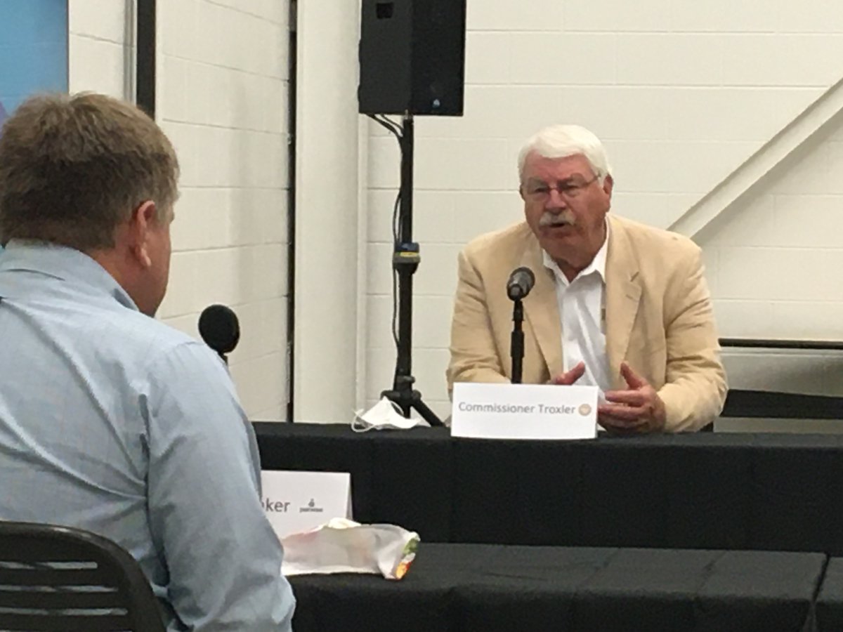 PairwisePL's tweet photo. North Carolina is one of the top 10 states in agricultural production. Great to have NC State Commissioner of Agriculture Steve Troxler join us today to talk about innovation in agriculture and food production. #NCAgriculture https://t.co/ec4v16fsNP
